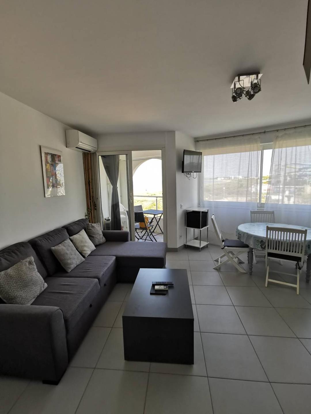 As18656 - Grand Studio Vue Mer, Direct Sur Plage Avec Parking Prive Le Grau-du-Roi Eksteriør billede